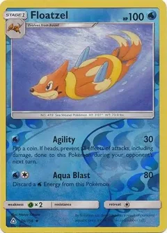 Floatzel Reverse Holo 36