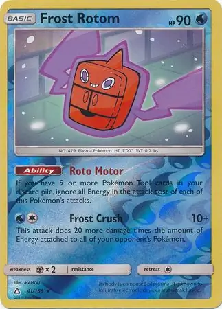 Frost Rotom Reverse Holo