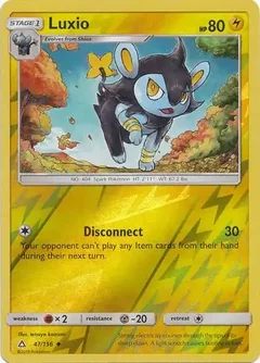 Luxio Reverse Holo 47