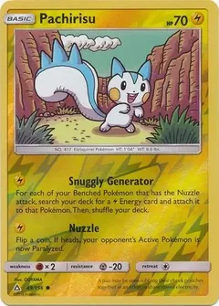 Pachirisu Reverse Holo 49
