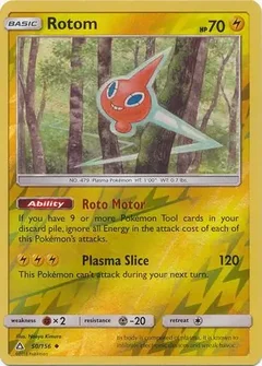 Rotom Reverse Holo 50