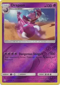 Drapion Reverse Holo 55