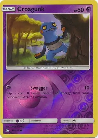 Croagunk Reverse Holo