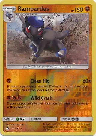 Rampardos Reverse Holo