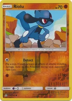 Riolu Reverse Holo 66