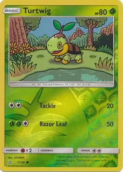 Turtwig Reverse Holo 7
