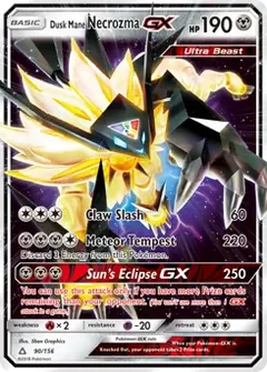 Dusk Mane Necrozma GX 90
