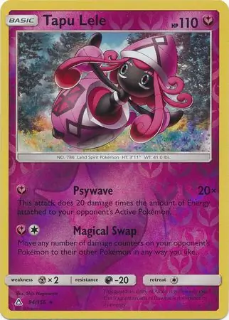 Tapu Lele Reverse Holo