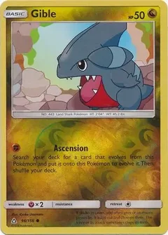 Gible Reverse Holo 96
