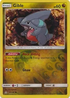 Gible Reverse Holo 97