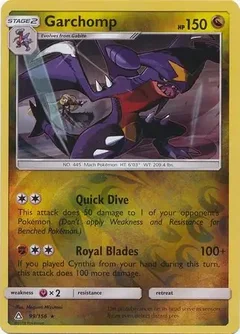 Garchomp Reverse Holo 99