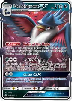 Honchkrow GX 109