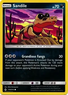Sandile Reverse Holo 114
