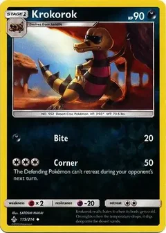 Krokorok Reverse Holo 115
