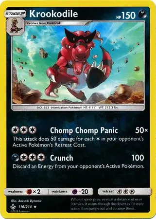 Krookodile Reverse Holo