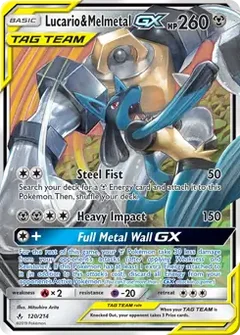 Lucario & Melmetal GX 120