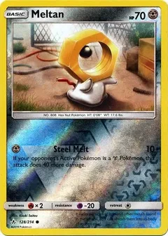 Meltan Reverse Holo 128