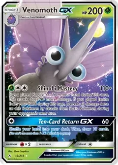 Venomoth GX 12