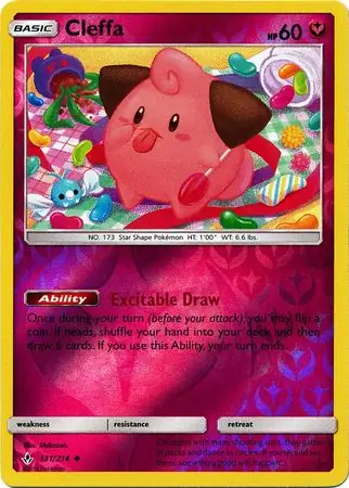 Cleffa Reverse Holo