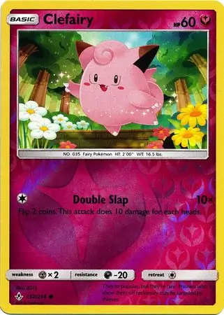 Clefairy Reverse Holo
