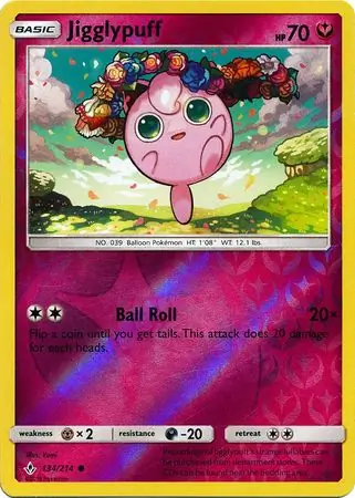 Jigglypuff Reverse Holo