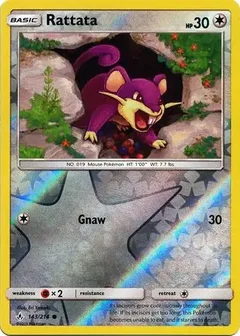 Rattata Reverse Holo 143