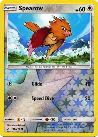 Spearow Reverse Holo