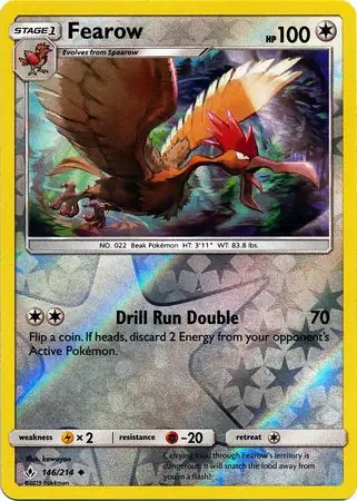 Fearow Reverse Holo