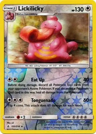Lickilicky Reverse Holo