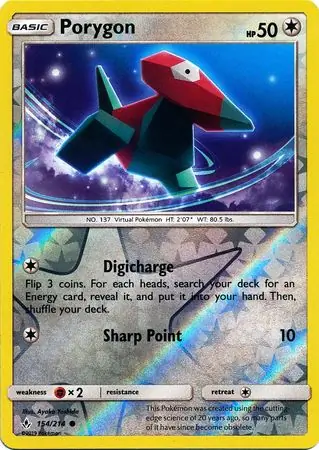 Porygon Reverse Holo
