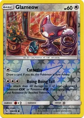 Glameow Reverse Holo