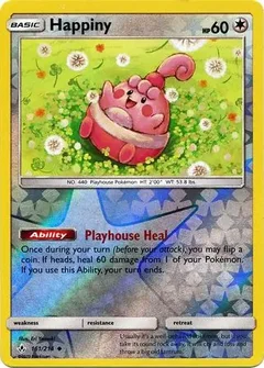 Happiny Reverse Holo 161