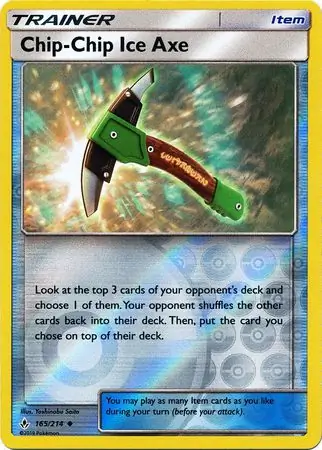 Chip-Chip Ice Axe Reverse Holo