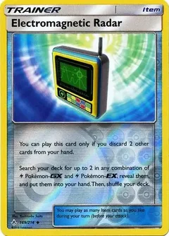 Electromagnetic Radar Reverse Holo 169