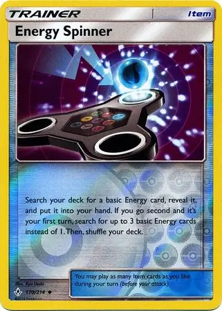 Energy Spinner Reverse Holo