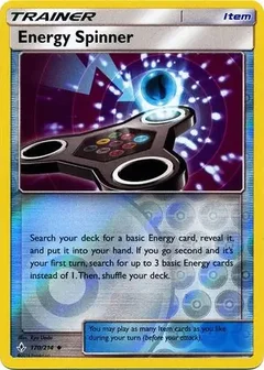 Energy Spinner Reverse Holo 170