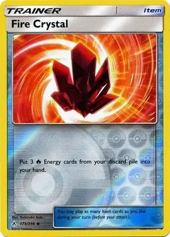 Fire Crystal Reverse Holo 173