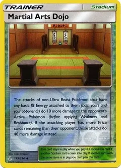 Martial Arts Dojo Reverse Holo 179