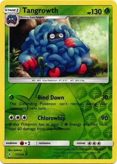 Tangrowth Reverse Holo 17