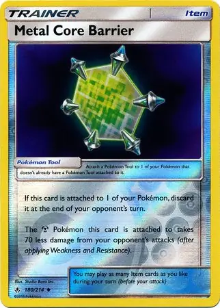 Metal Core Barrier Reverse Holo