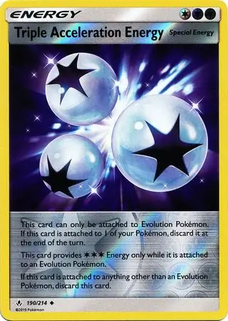 Triple Acceleration Energy Reverse Holo