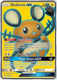 Full Art Dedenne GX