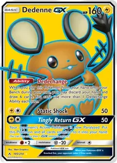 Full Art Dedenne GX 195
