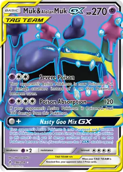 Full Art Muk & Alolan Muk GX