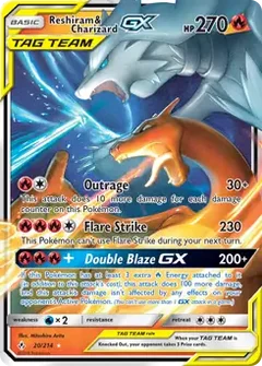 Reshiram & Charizard GX 20
