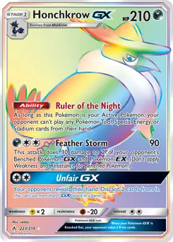 Honchkrow GX Secret