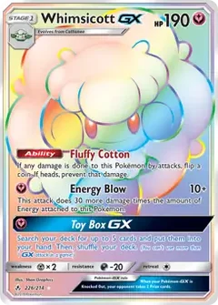Whimsicott GX Secret 226