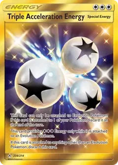 Triple Acceleration Energy Secret 234