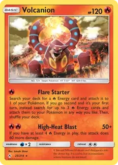 Volcanion Holo 25