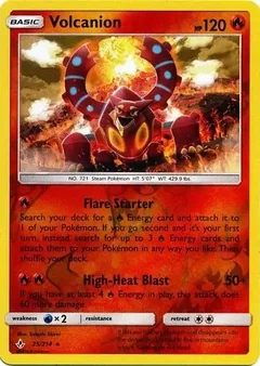 Volcanion Reverse Holo 25